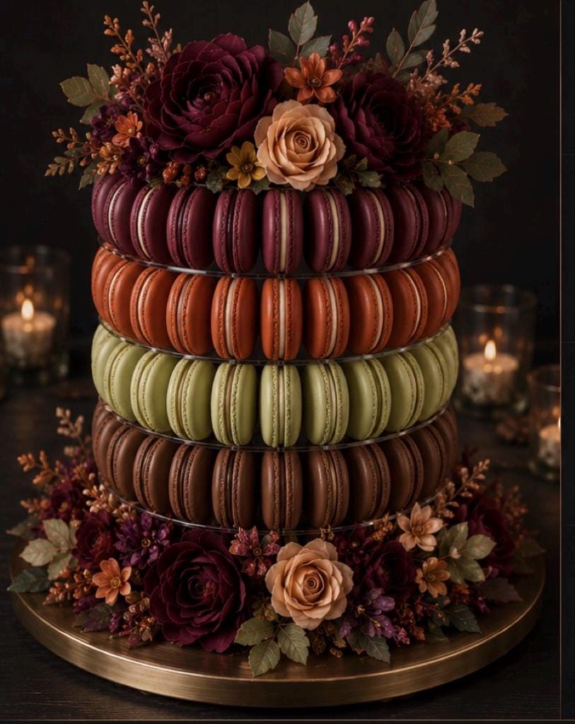 Macaroon Stands for Weddings & Parties