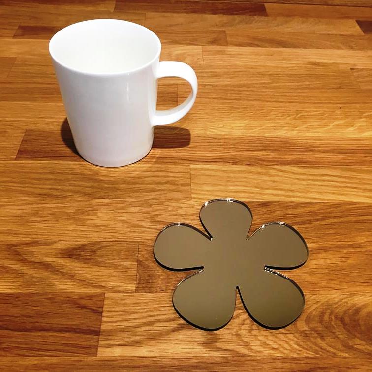 Daisy Coaster Set - Mirror