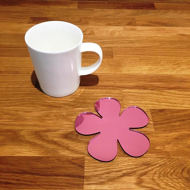 Daisy Coaster Set - Mirror