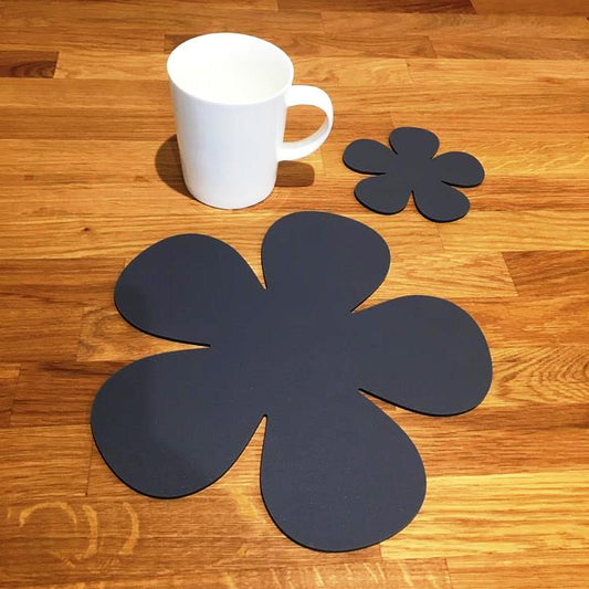 Daisy Placemat and Coaster Set - Matt