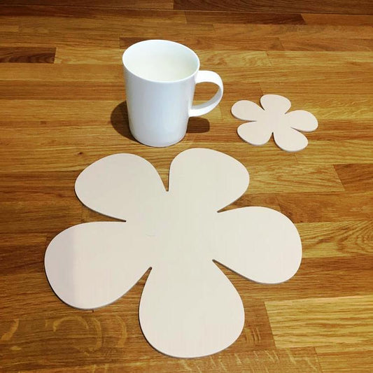 Daisy Placemat and Coaster Set - Gloss