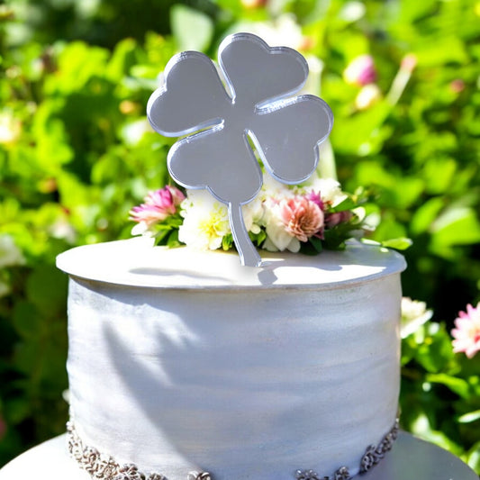 4 Leaf Clover Cake Toppers