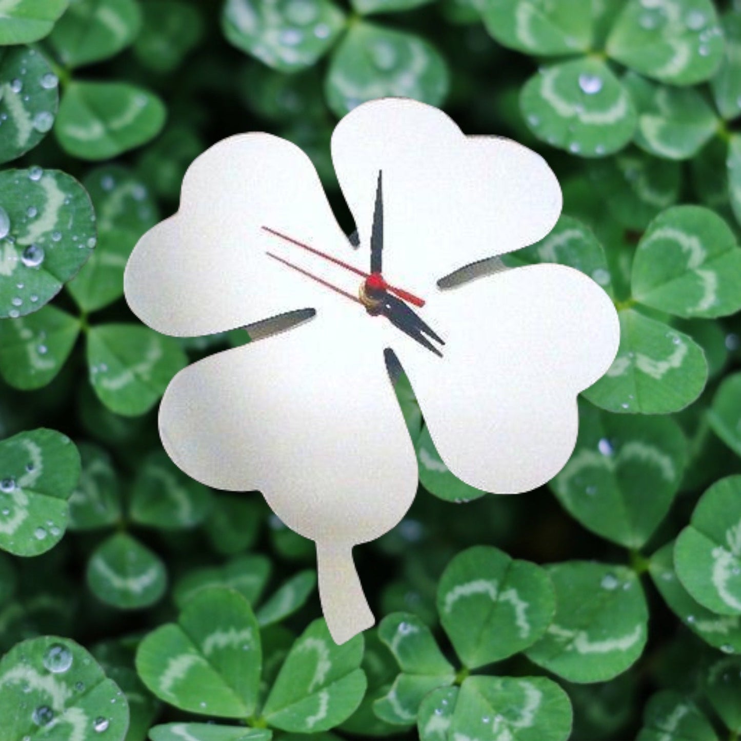 Four Leaf Clover Clock