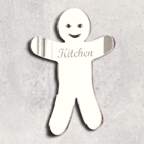 Gingerbread Man Kitchen Door Sign