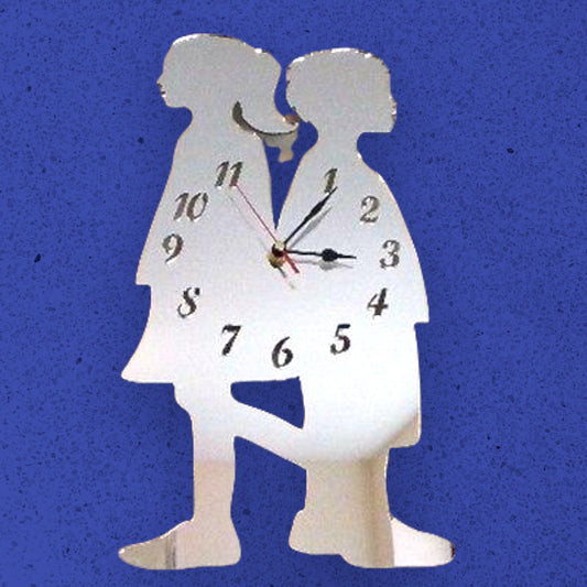 Girl & Boy Clock