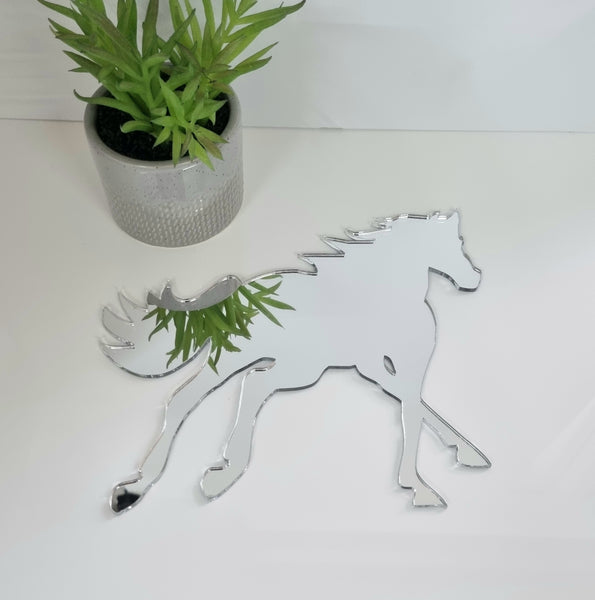Cantering Horse Acrylic Mirror