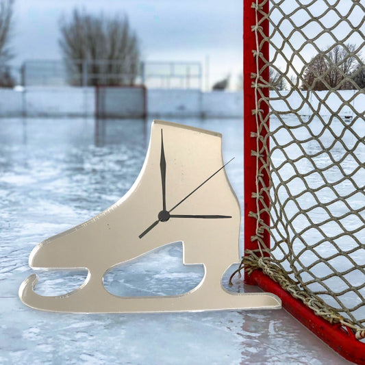 Ice Skates Clock