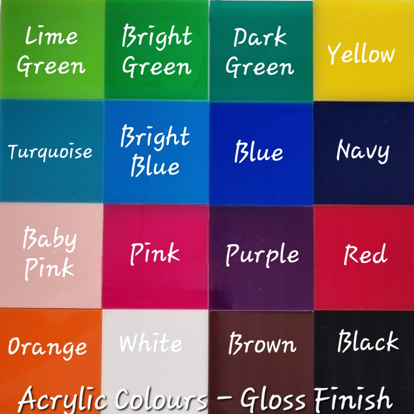 Coffee/Tea Cup Acrylic Clocks