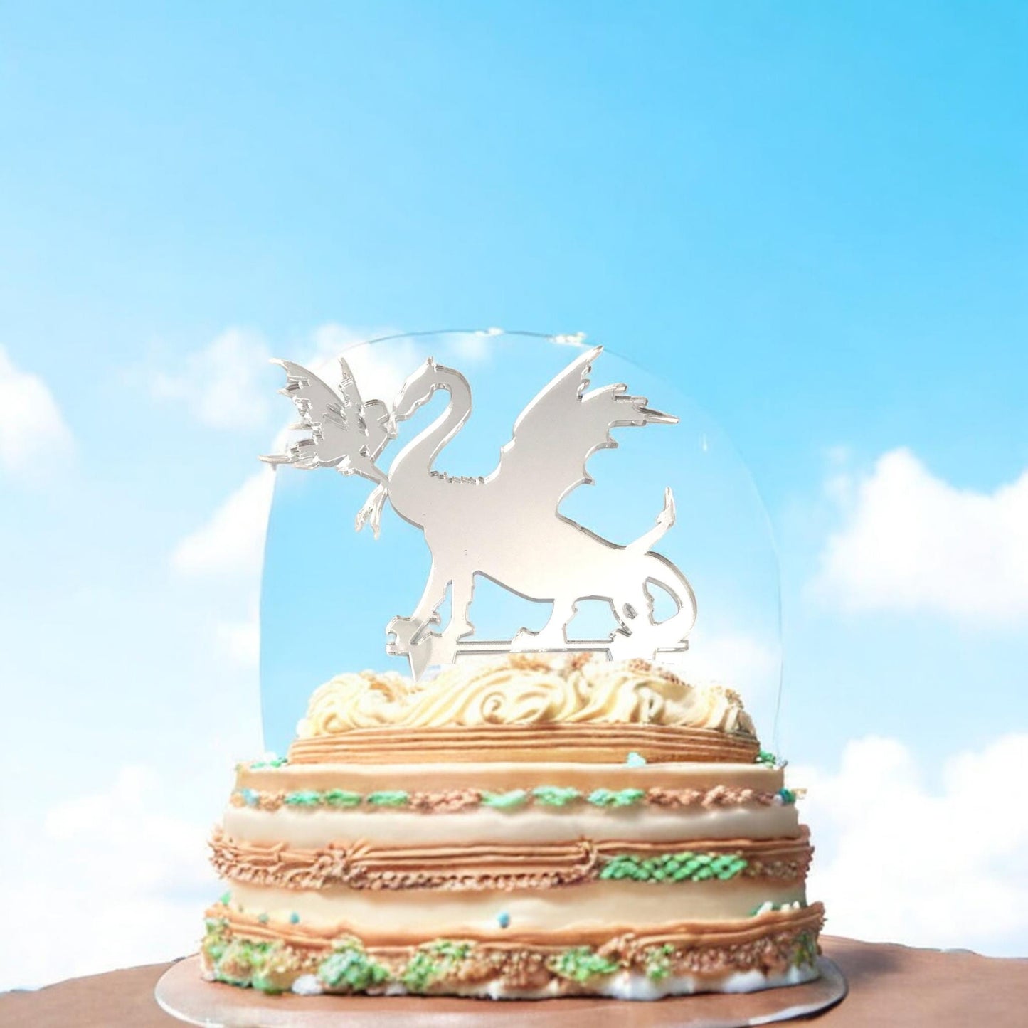 Fairy Dragon Cake Toppers