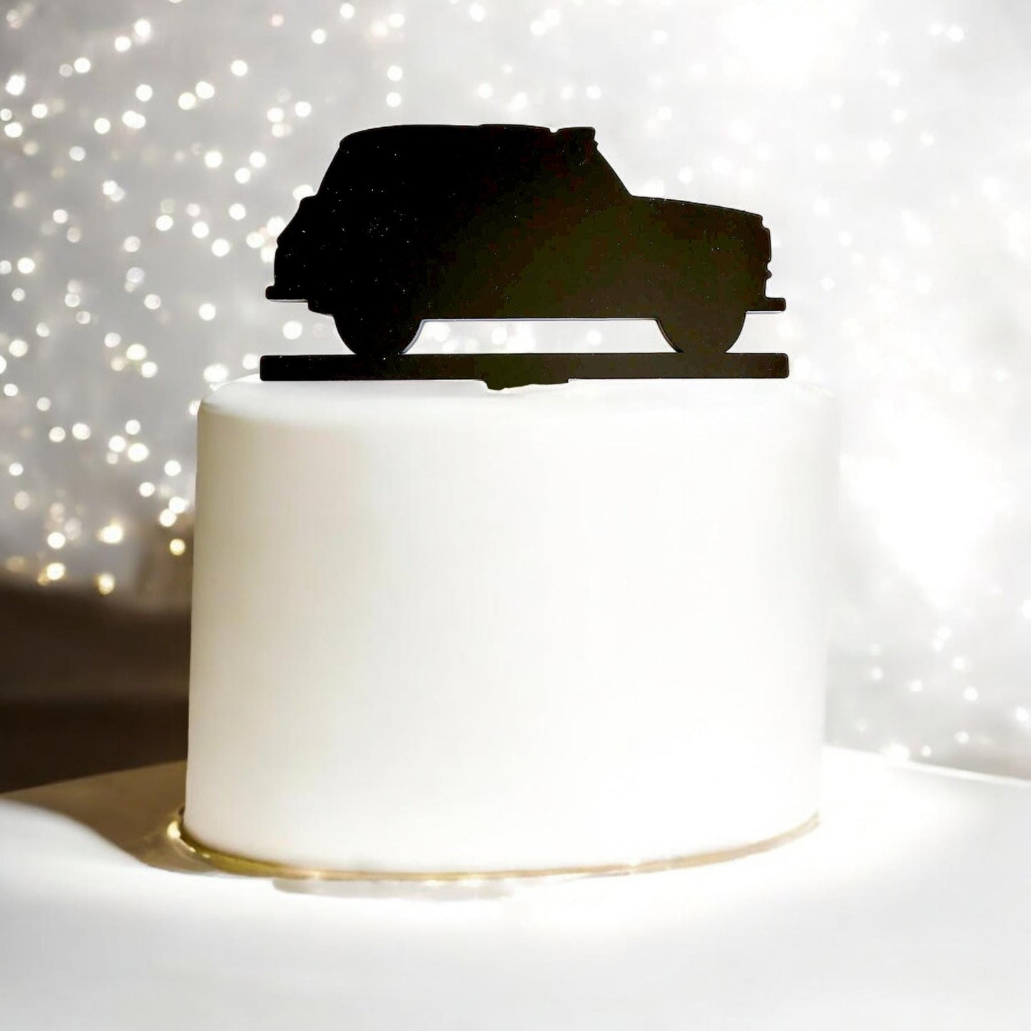 Taxi Cab Shaped Cake Toppers