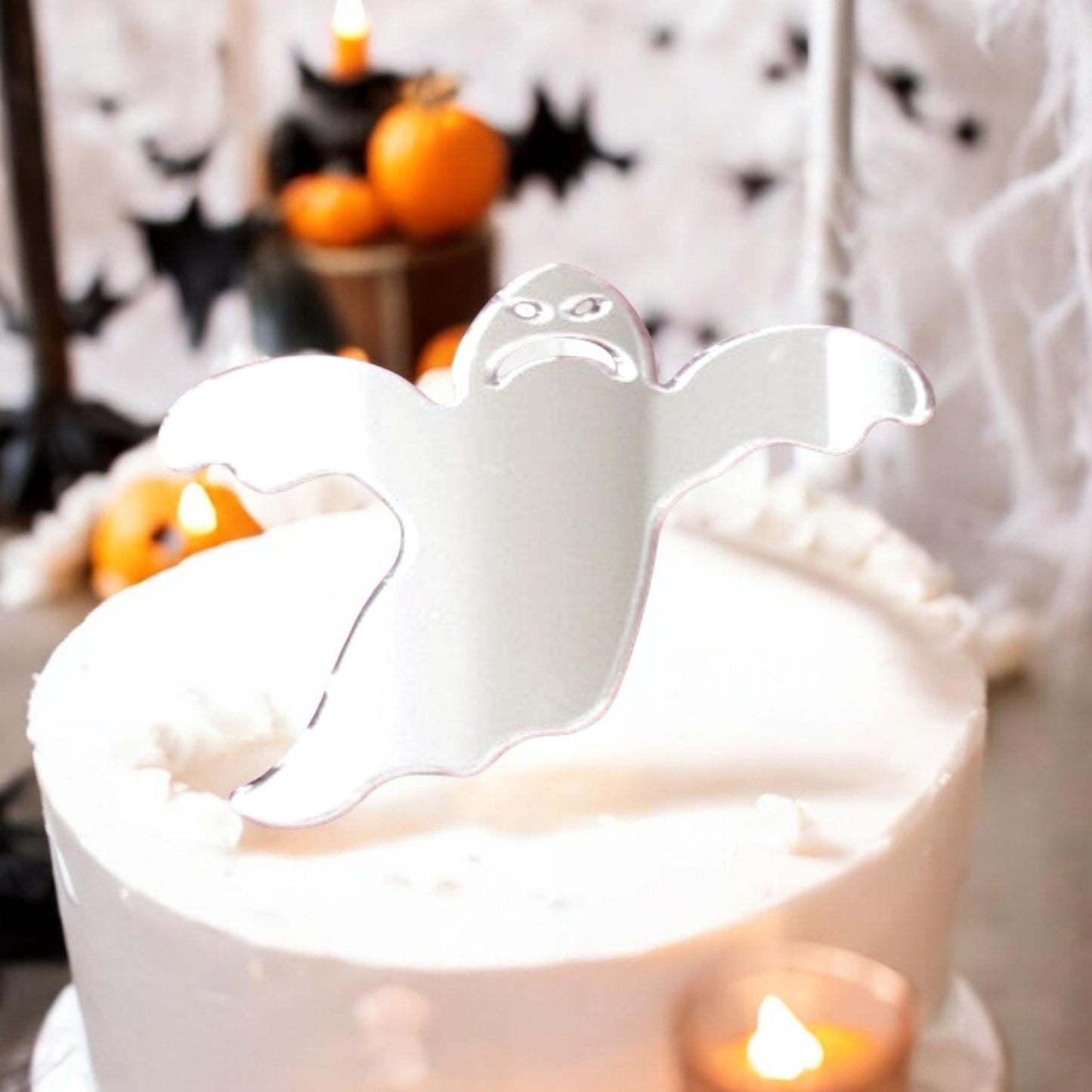 Ghost Shaped Cake Toppers