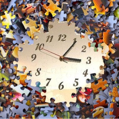 Jigsaws Clock
