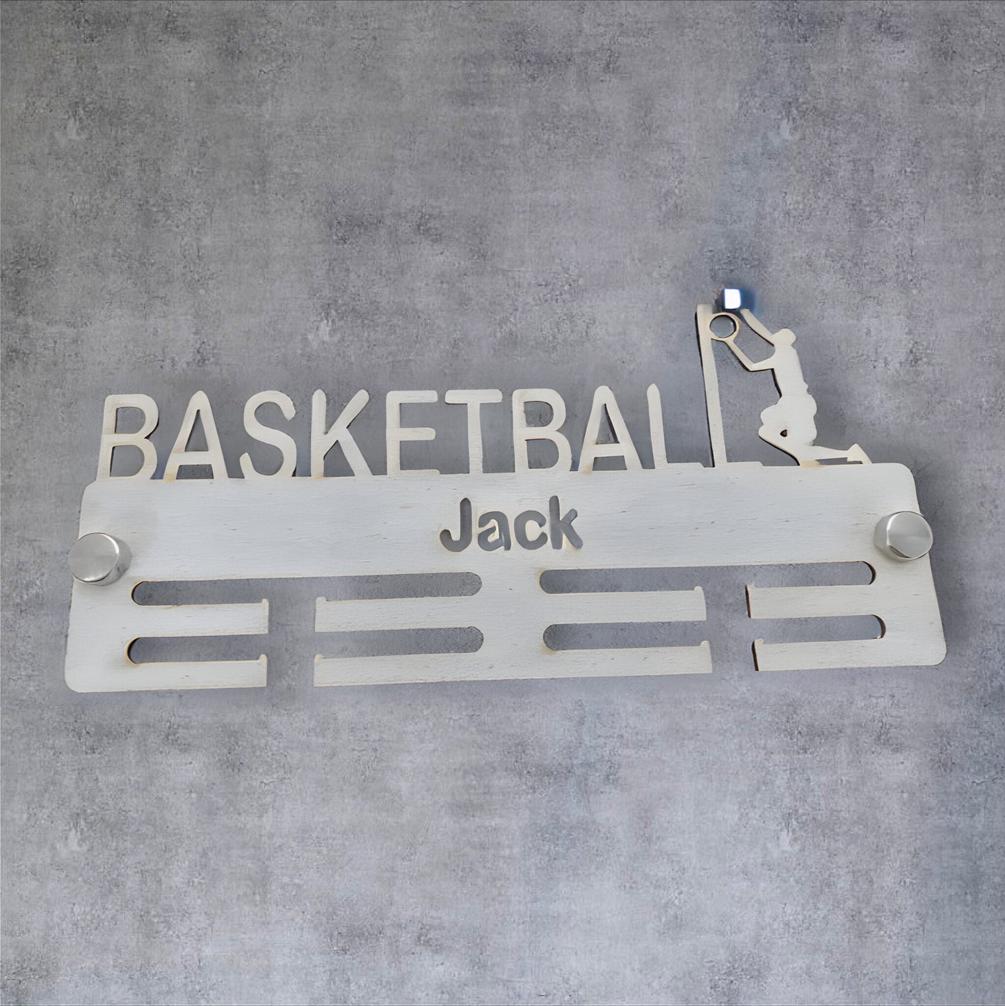 Basketball Medal Hanger - Matt