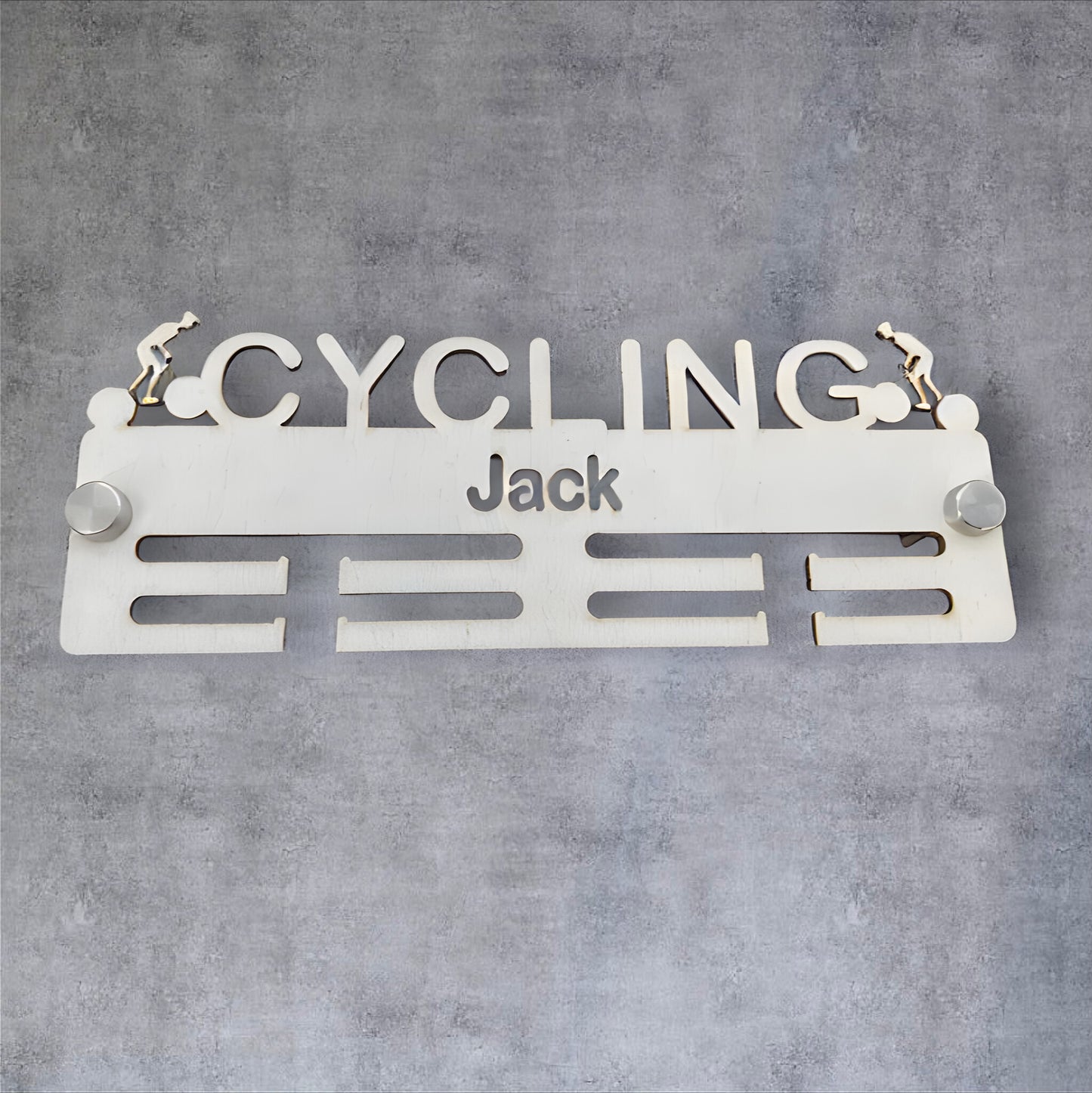 Cycling Medal Hanger - Matt