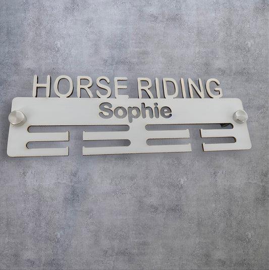 Horse Riding Medal Hanger - Matt