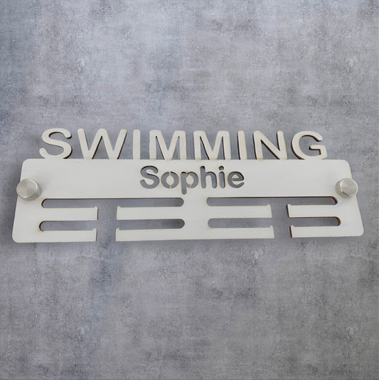 Swimming Medal Hanger - Matt