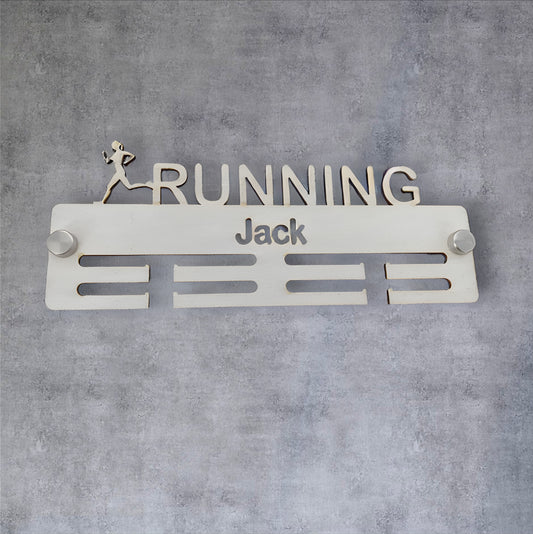 Running Lady Medal Hanger - Matt