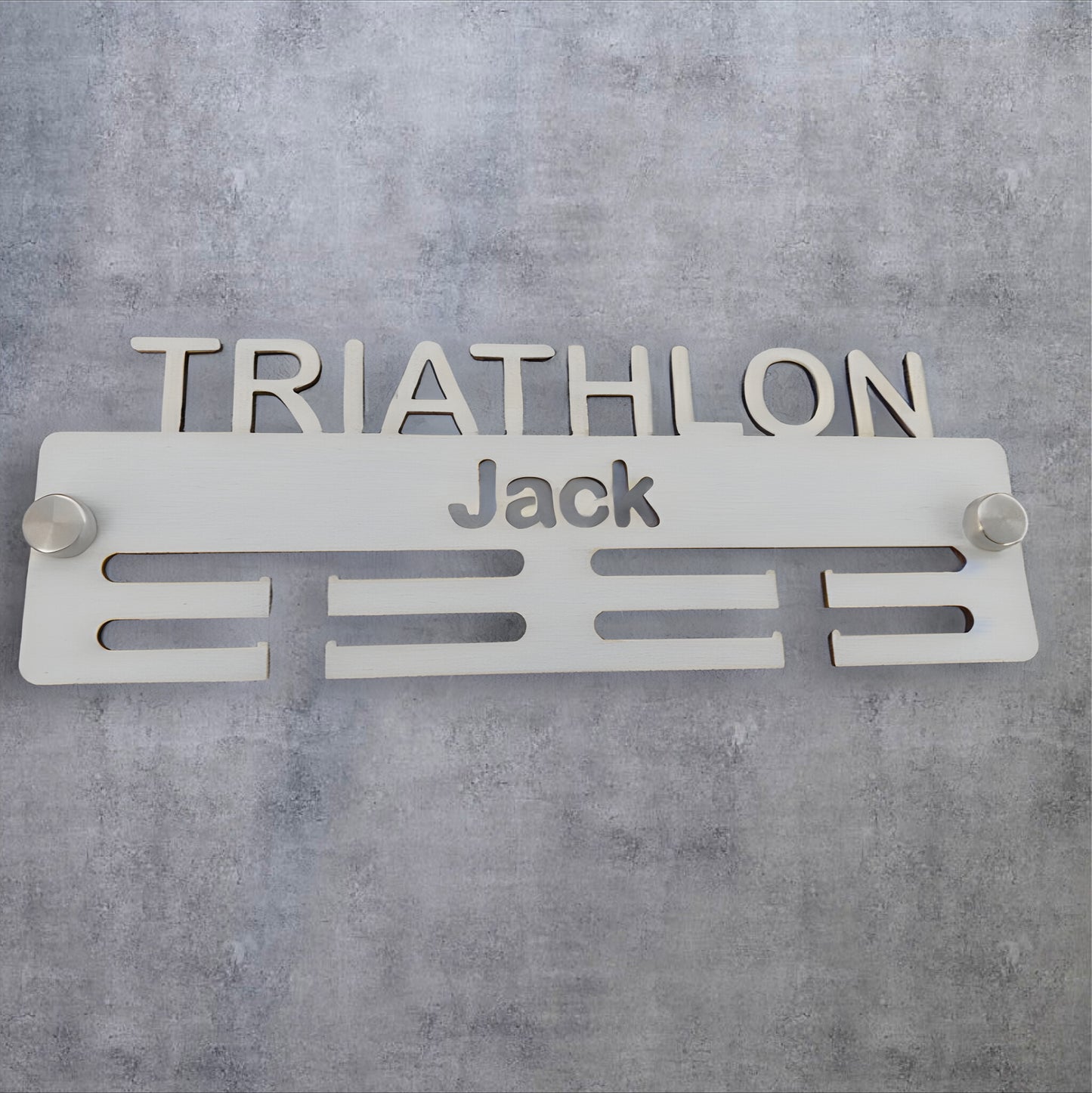 Triathlon Medal Hanger - Matt