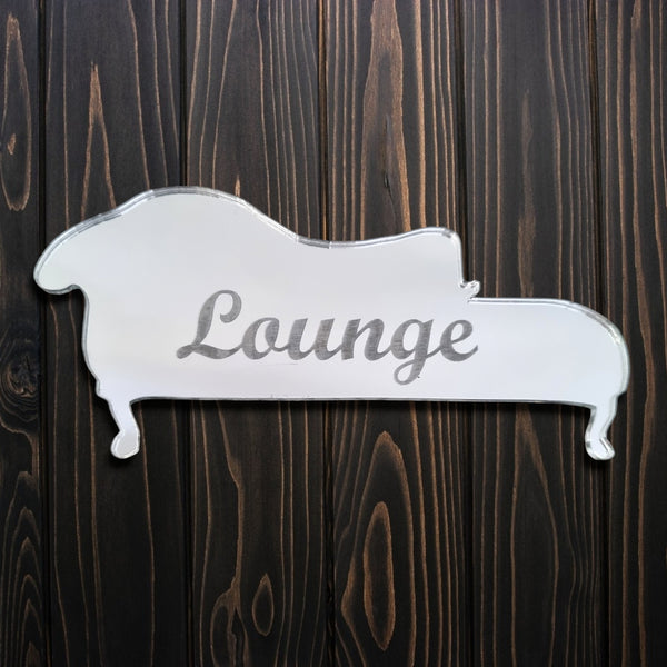 Engraved Lounge Door Sign