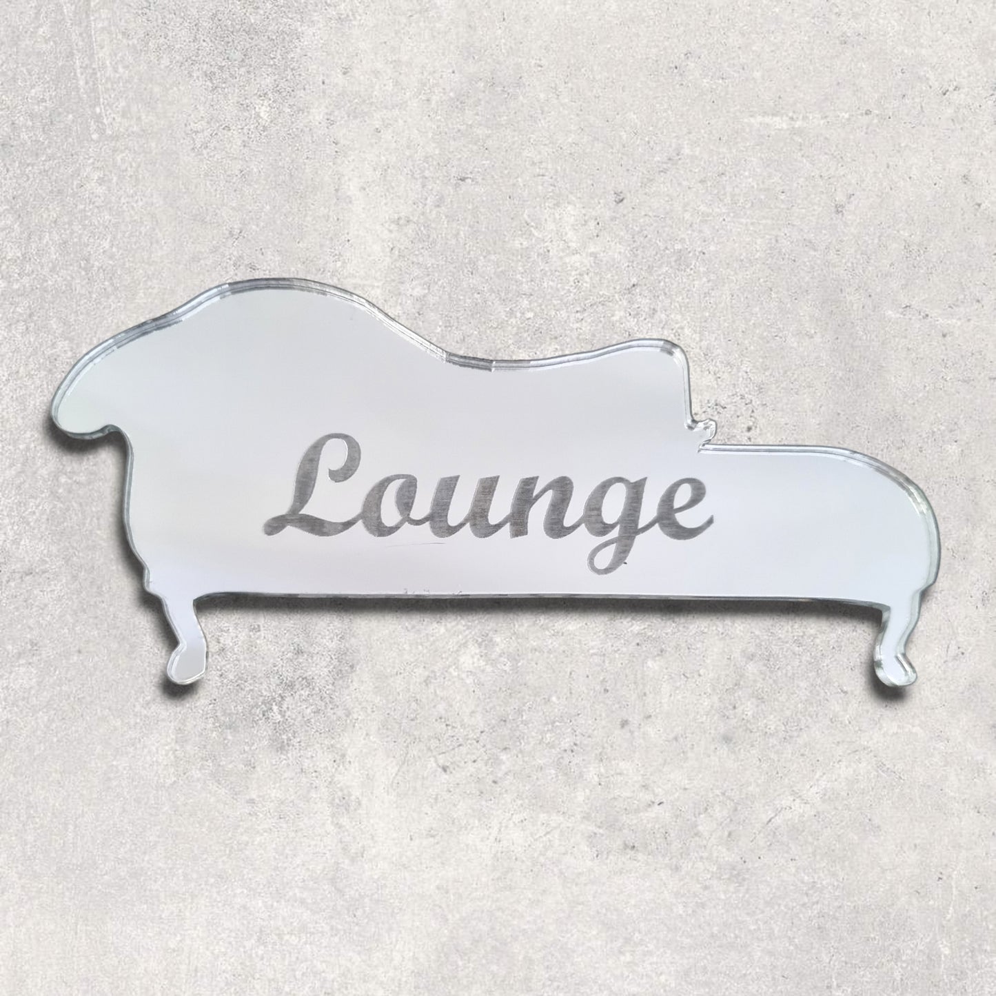 Engraved Lounge Door Sign