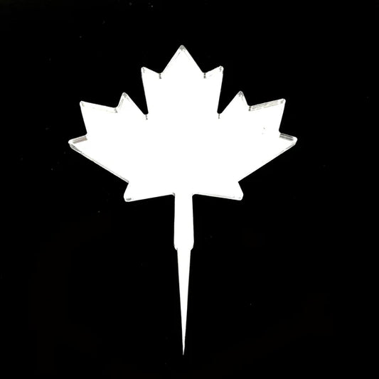 Canadian Maple Leaf Cake Toppers