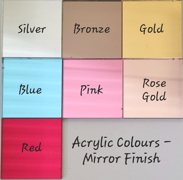 Personalised Place/Name Clock - Many Colour Choices