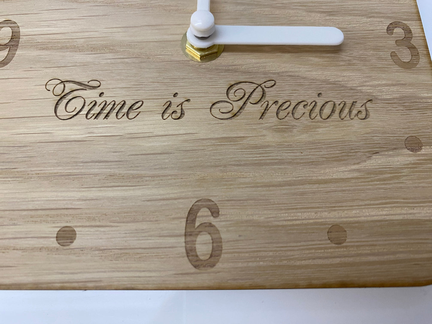 Hearts Shaped Wooden Clocks