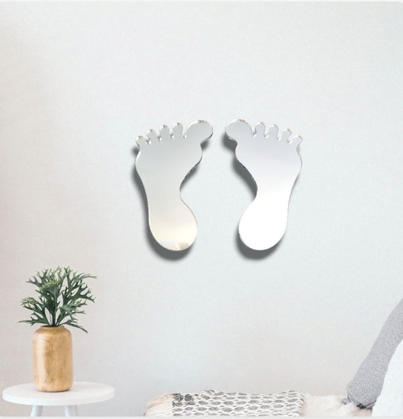 Pair of Feet Acrylic Mirror