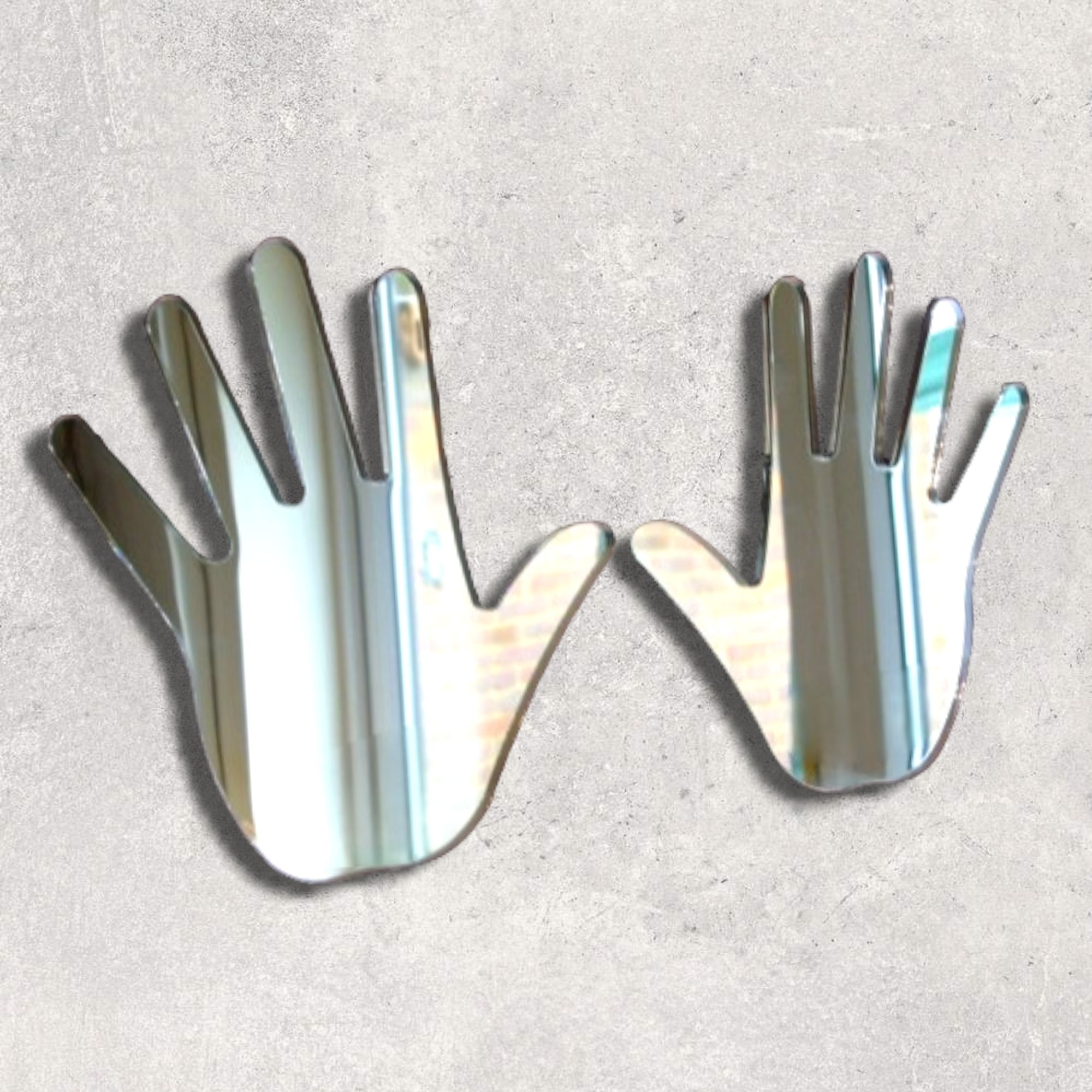 Pair of Hands Acrylic Mirrors
