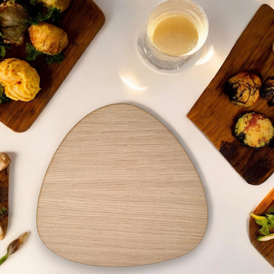 Pebble Placemat Set - Wood