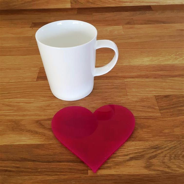 Heart Coaster Set - Gloss