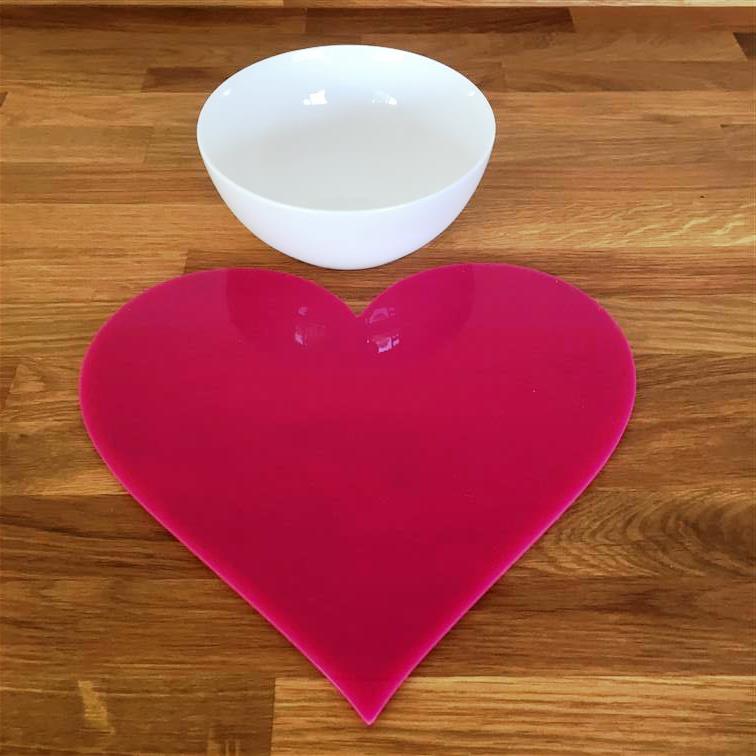 Heart Placemat Set - Gloss