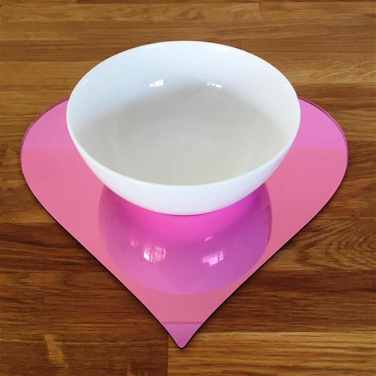 Heart Placemat Set - Mirror