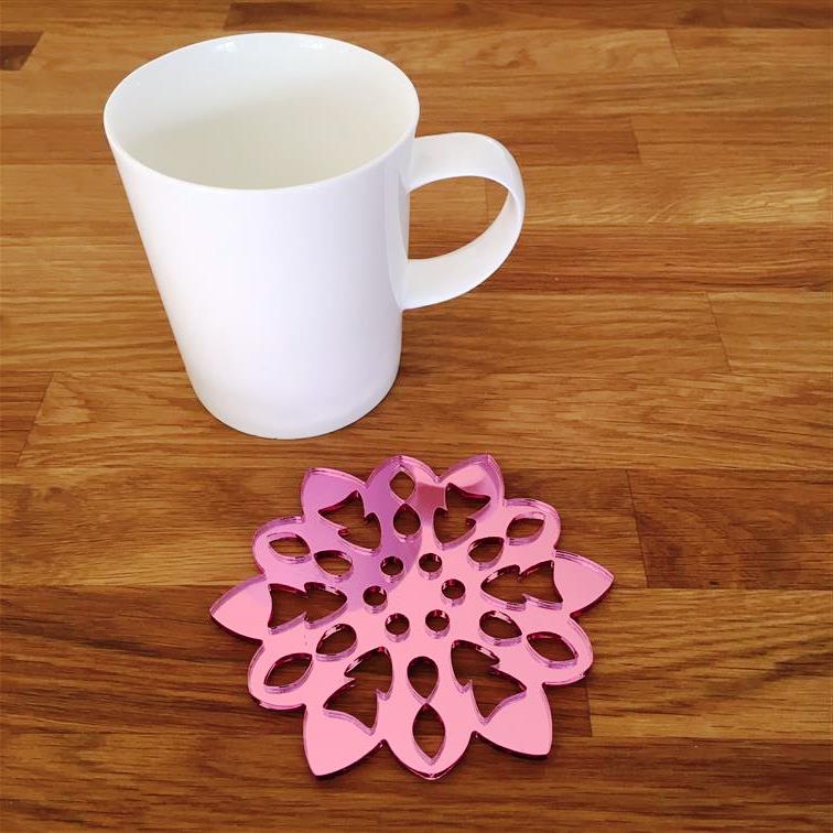 Snowflake Coaster Set - Mirror