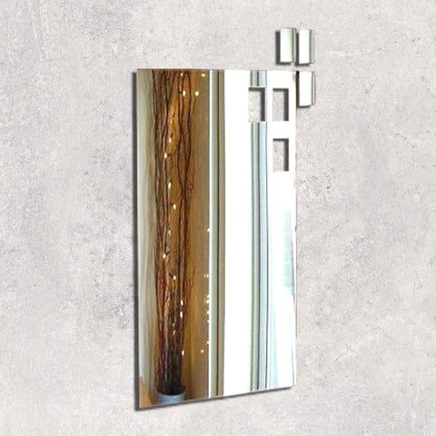 Rectangles out of Rectangle Acrylic Mirror