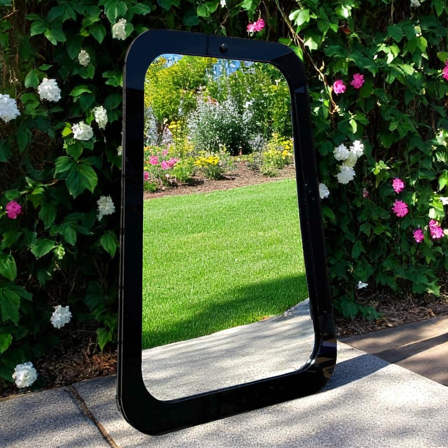 Rectangular Garden Mirror