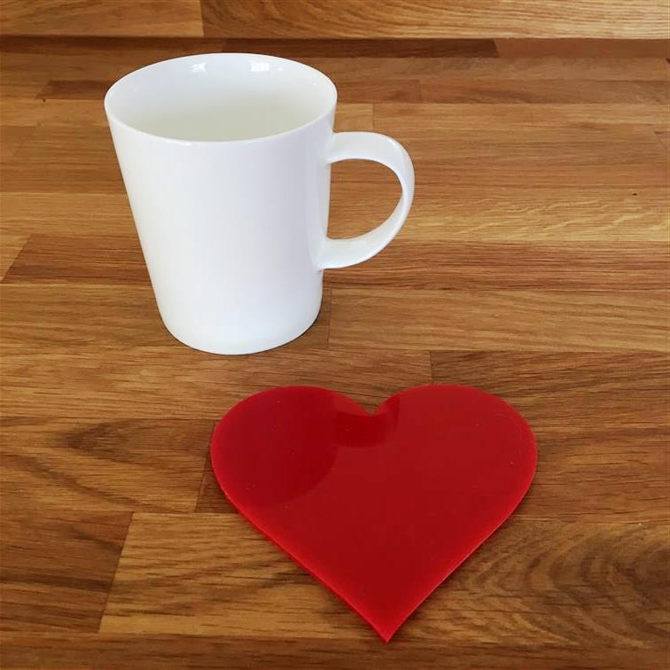 Heart Coaster Set - Gloss