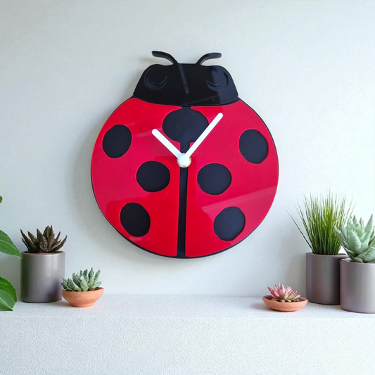 Ladybird Clock