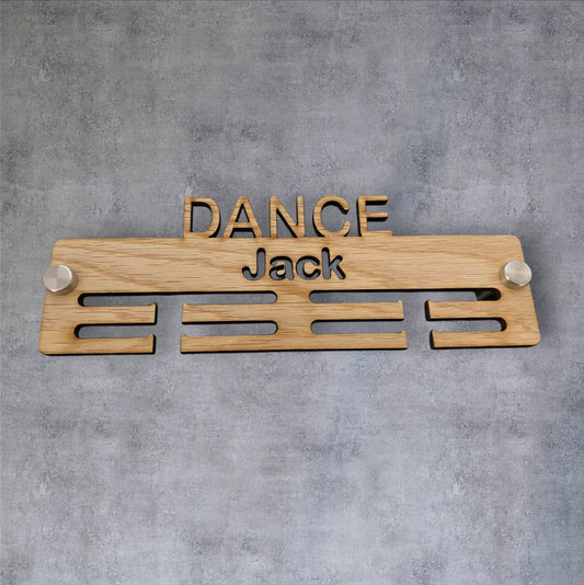 Dance Medal Hanger - Wood