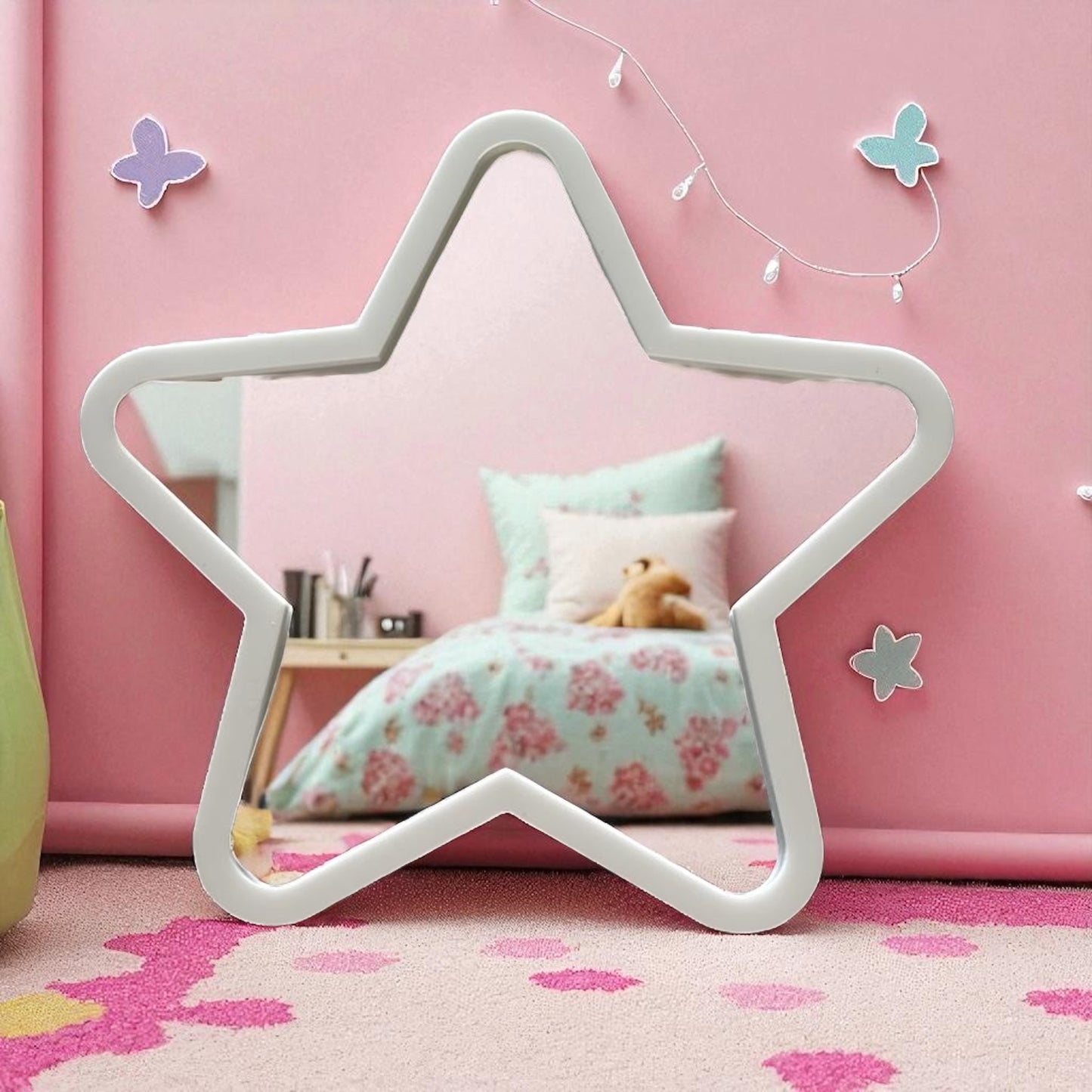 Star Vanity Mirror Acrylic Frame - Gloss