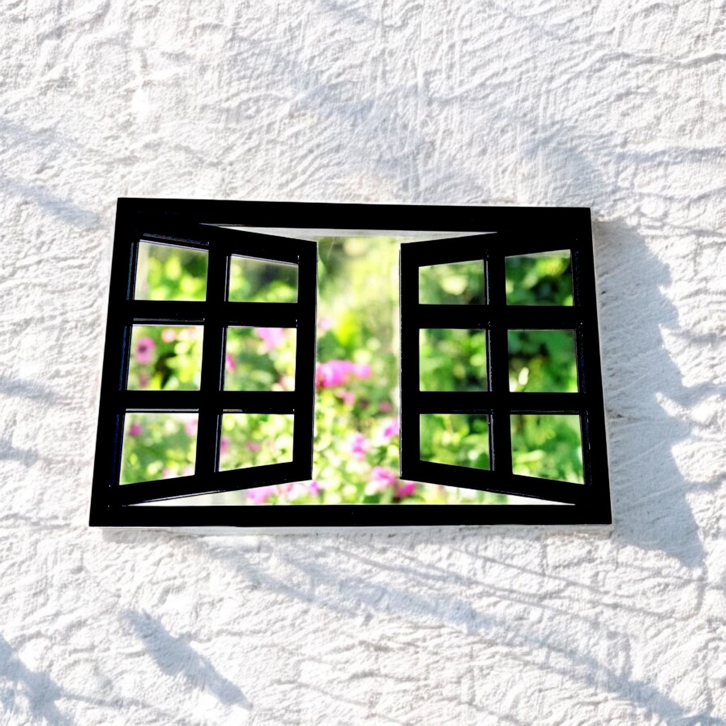 Rectangular Window Garden Mirror