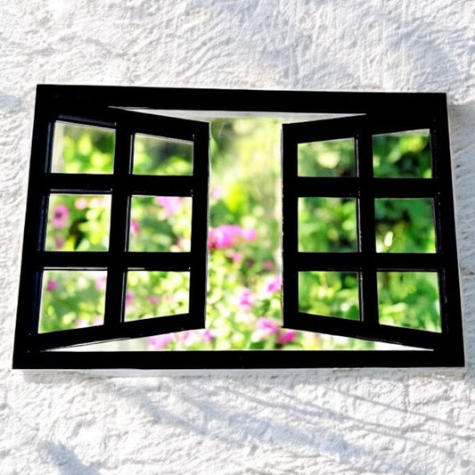 Rectangular Window Garden Mirror