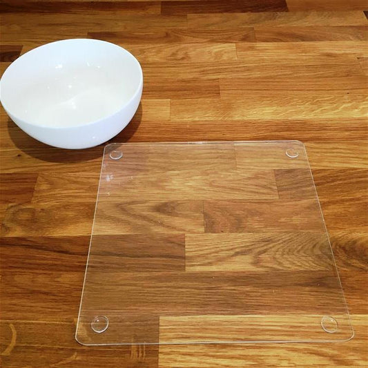 Square Placemat Set - Clear