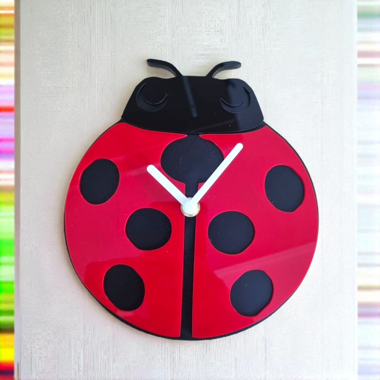 Ladybird Clock