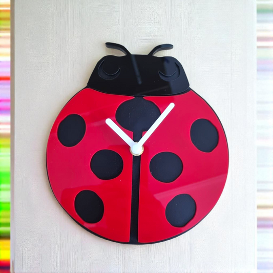 Ladybird Clock