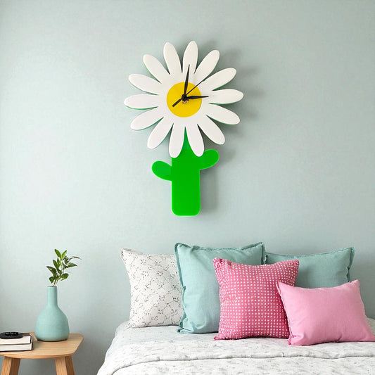 Flower & Stem Clock