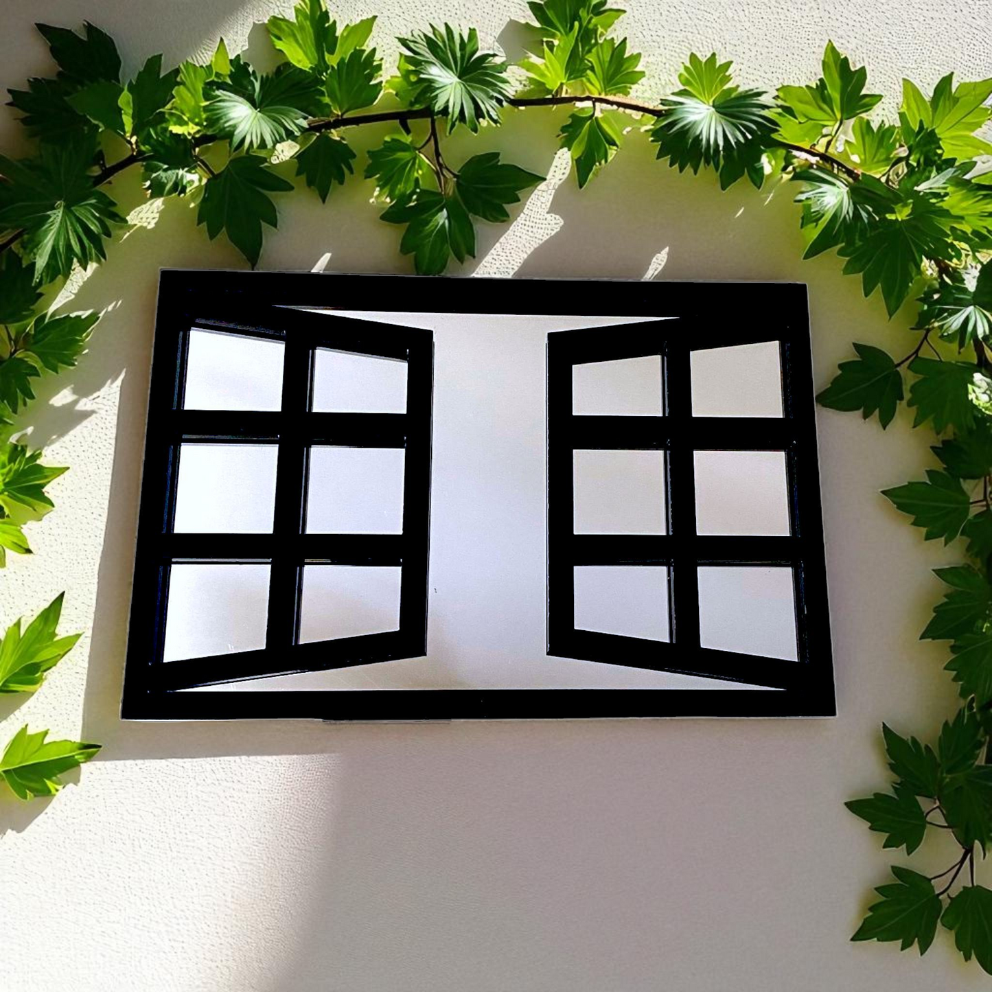 Rectangular Window Garden Mirror