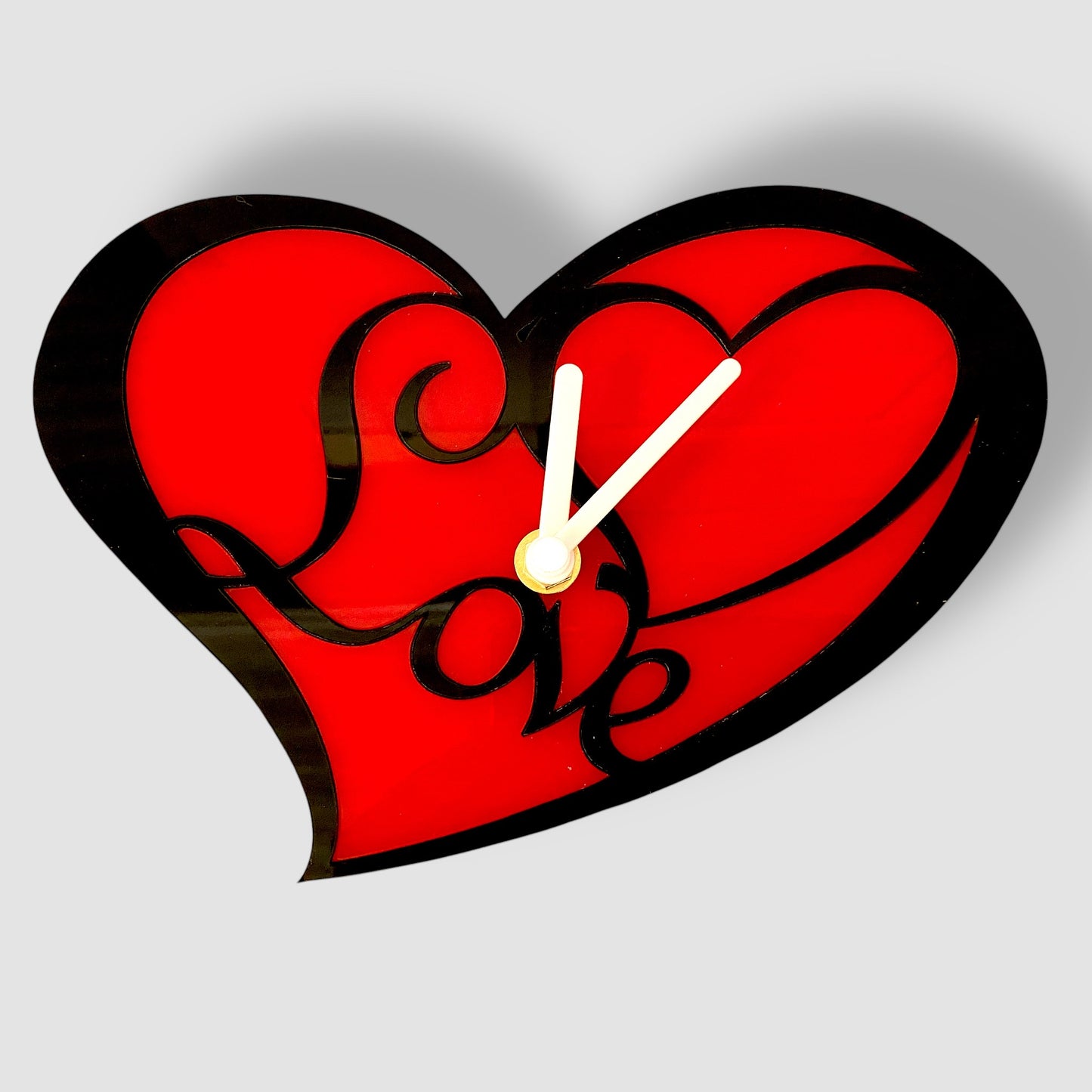 Heart Love Clock