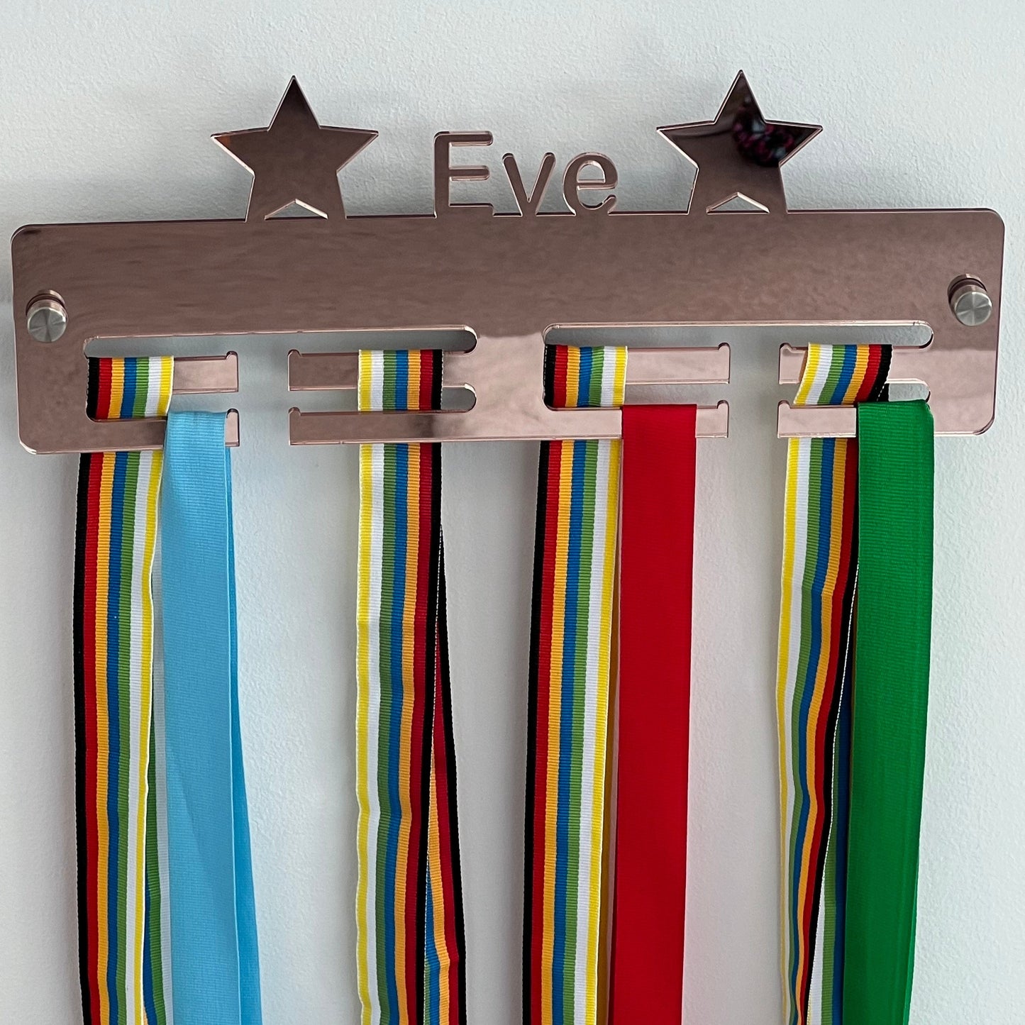 Personalised Name Medal Hanger