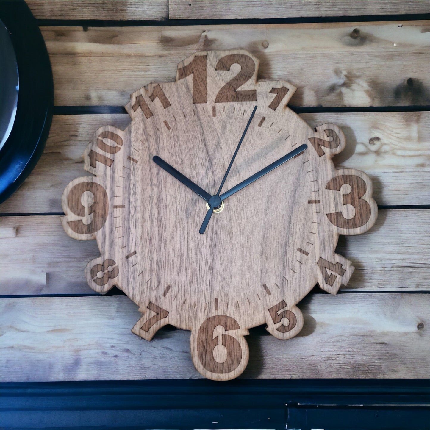 Numbered Clocks - Wooden